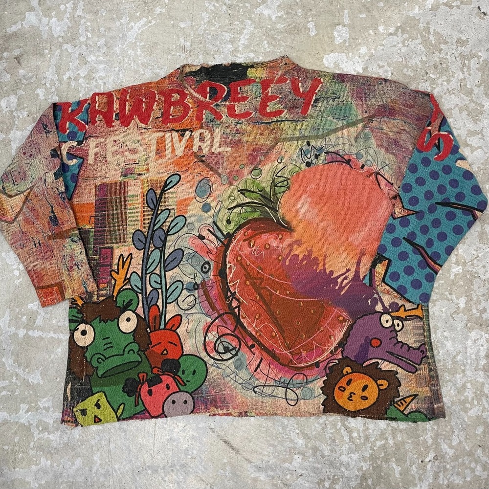 Strawbreey Music Festival‎ Shirt Adult XL AOP Long Sleeve California Colorful